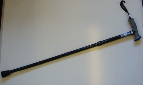 Schwarz gel gehstock mit - schwarz,