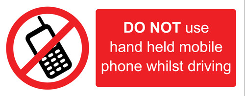 Handy während der - fahrt, nicht