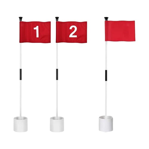 Golf pin flagge loch tasse - loch,